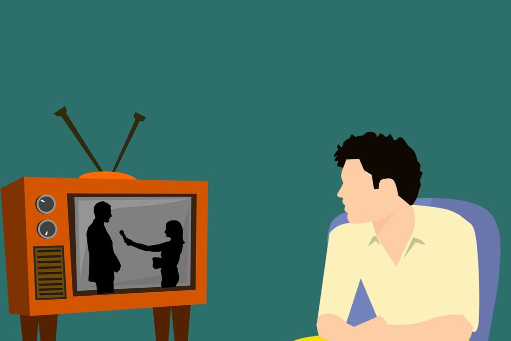 Man Watches Tv Lifestyle Home  - mohamed_hassan / Pixabay